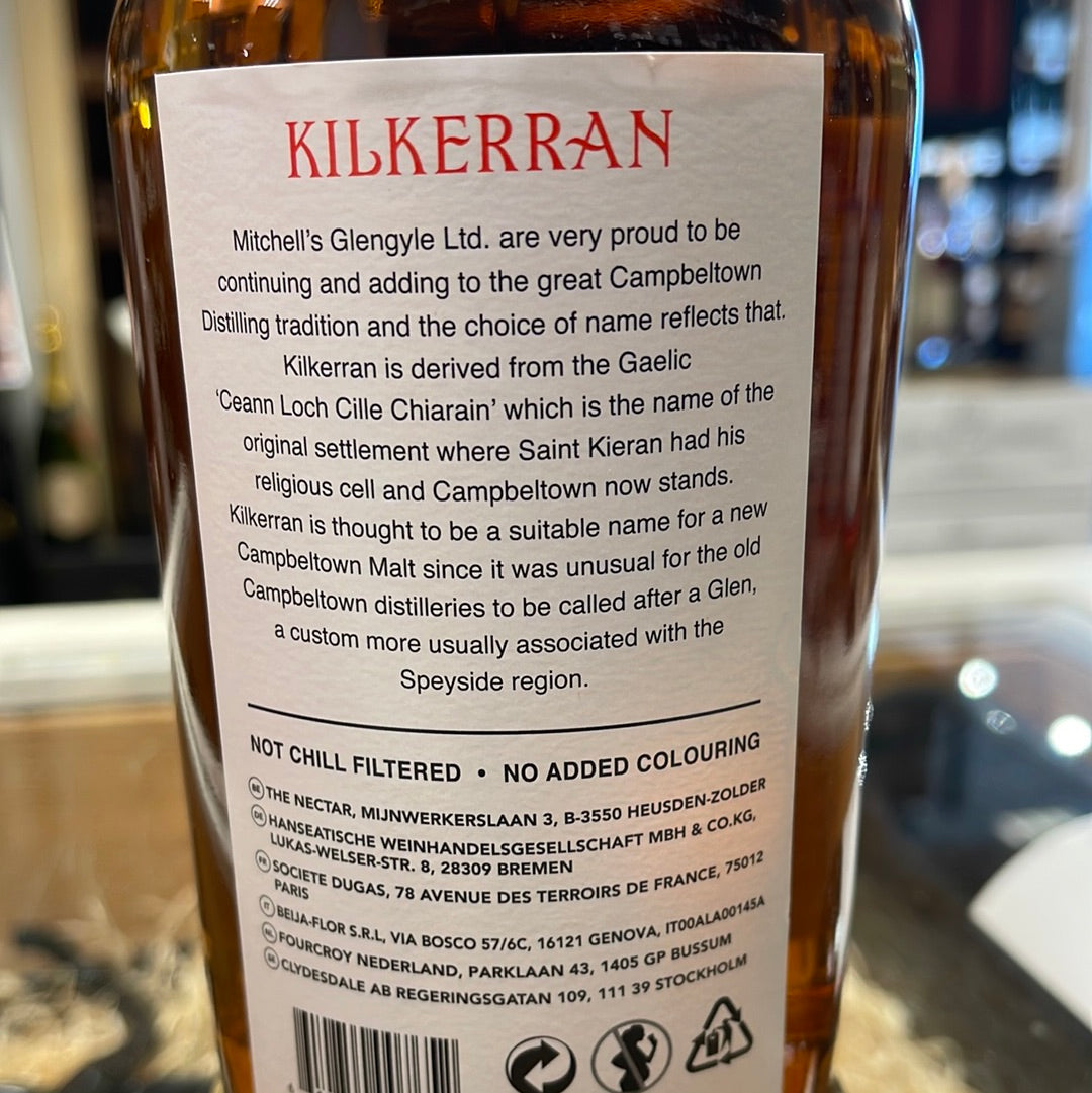 KILKERRAN 8 års Cask sherry 57.4%