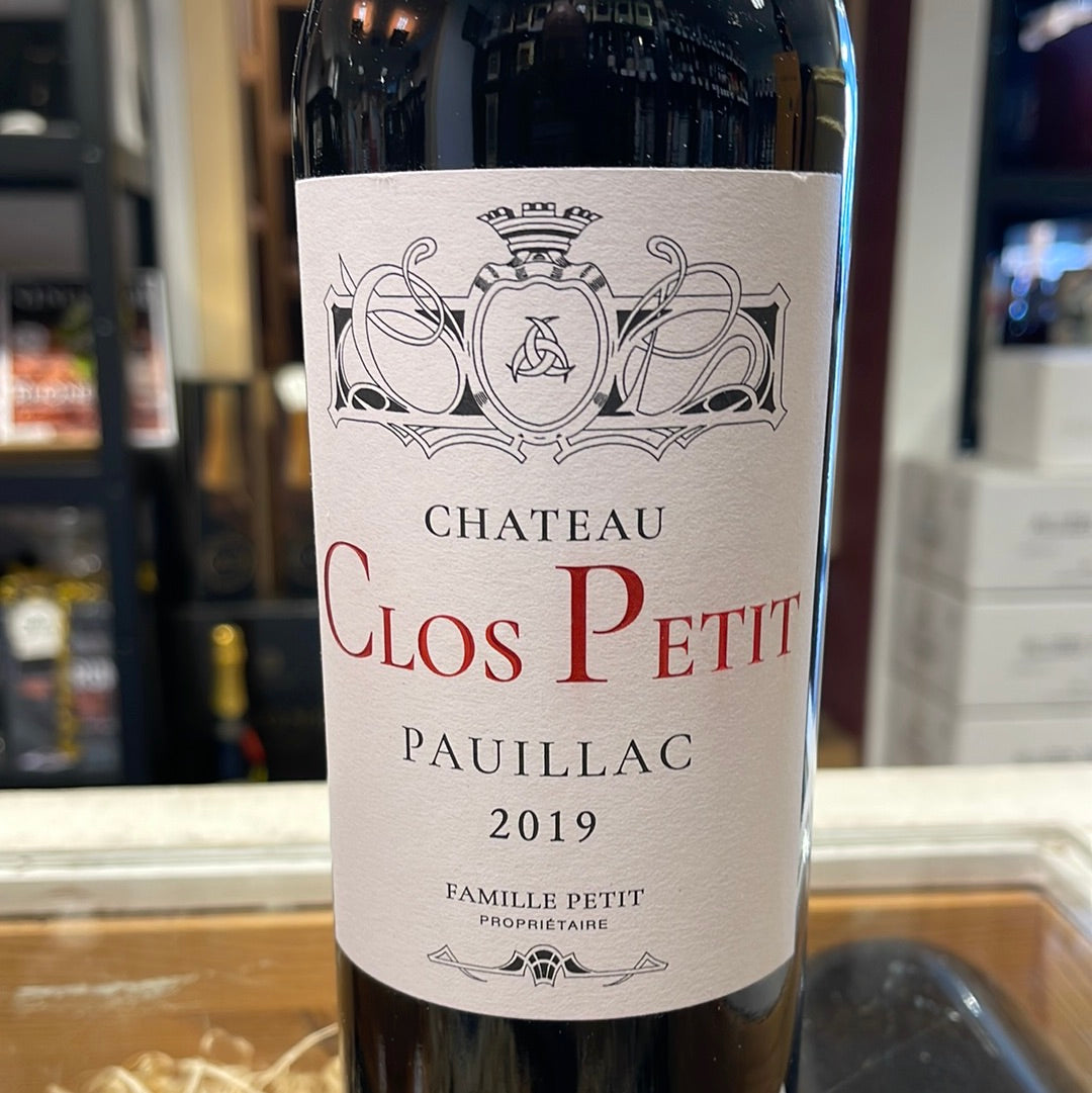 Chateau Clos Petit Pauillac 2019
