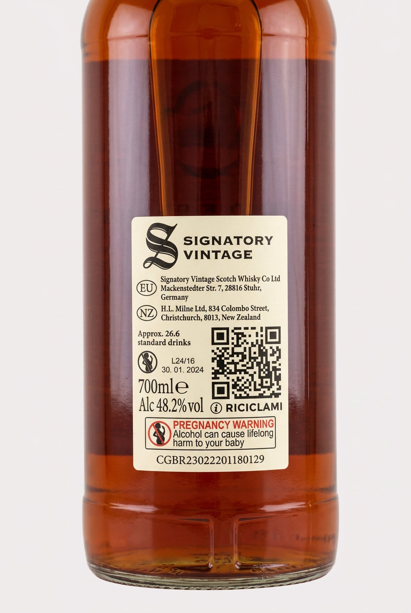 Signatory Mortlach 48.2% 2014 Bolgheri