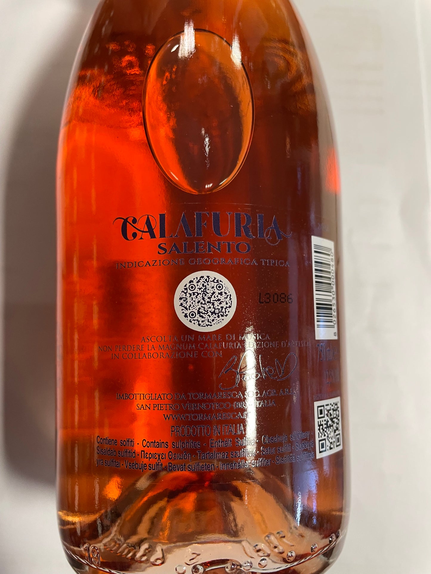 Calafuria 2022 Rosé Tormaresca