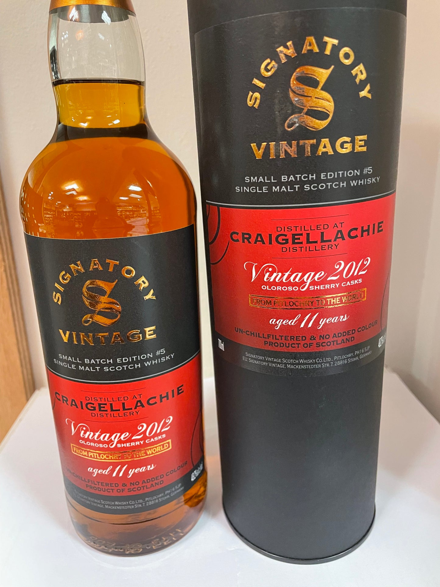 Signatory Craigellachie 48.2% 2012 small batch