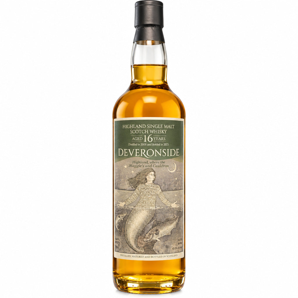 DEVERONSIDE 2007/2023 MAGGIES COLLECTION 16 ÅR HIGHLAND SINGLE MALT SCOTCH WHISKY 70 CL 49,8%