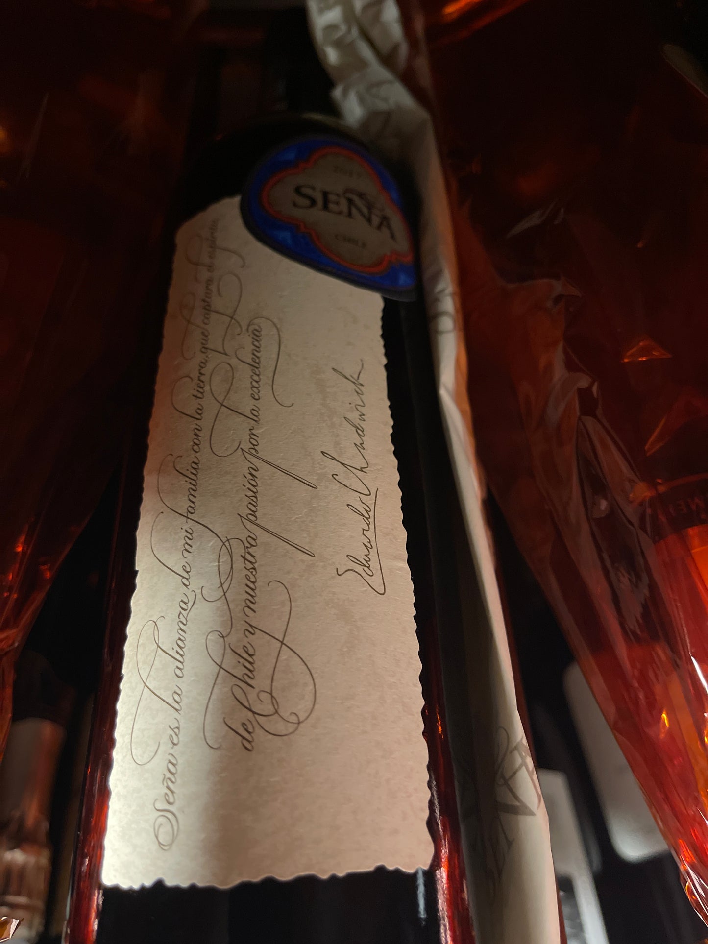 Sena Vina Errazuriz 2017