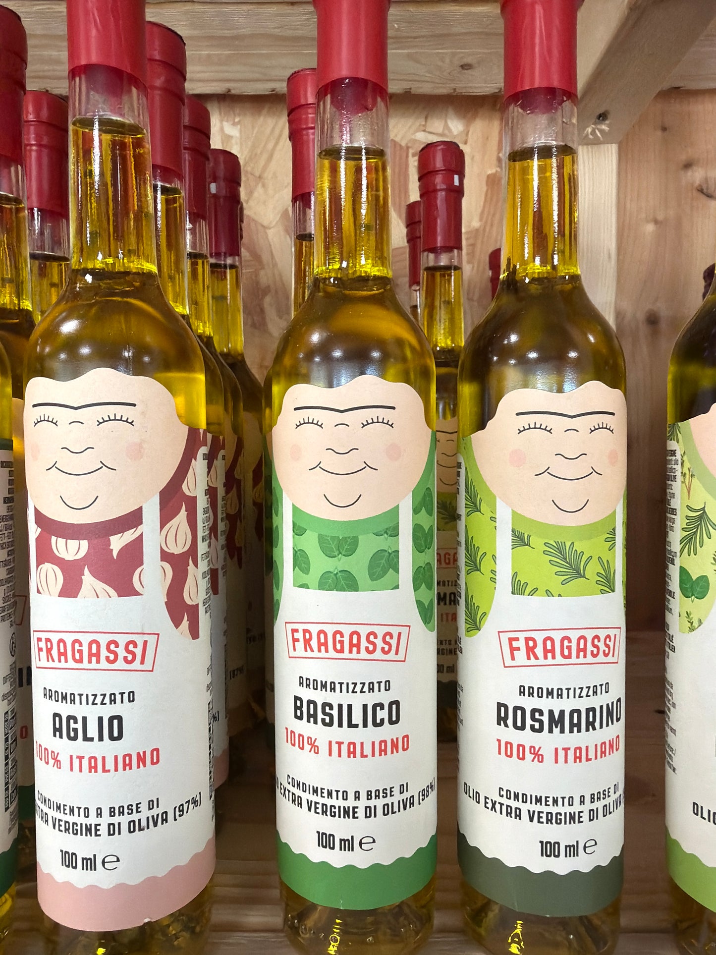 Fragassi Aromatizzato Basilico Extra Vergine