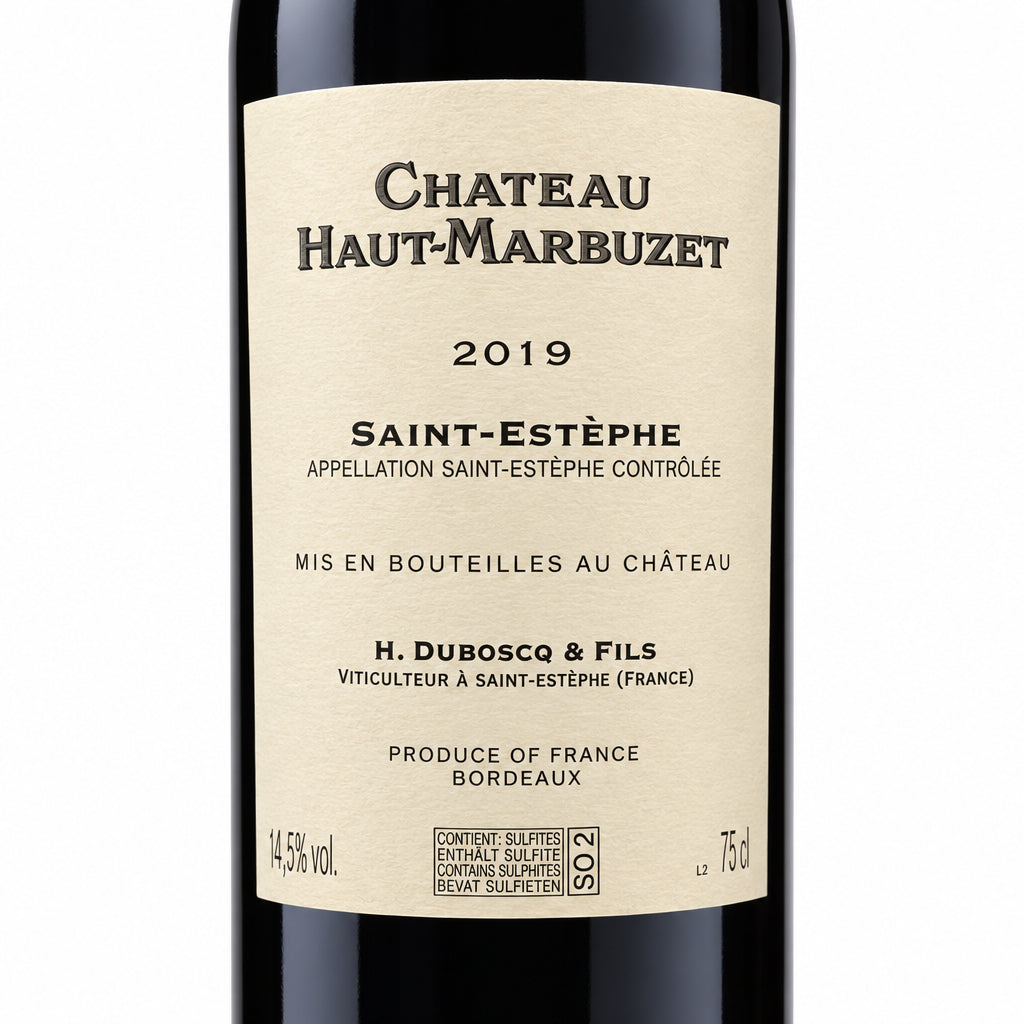 Chateau Haut-Marbuzet 2019
