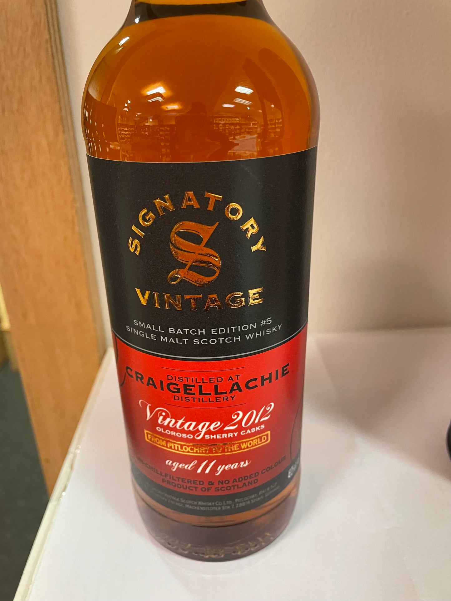 Signatory Craigellachie 48.2% 2012 small batch