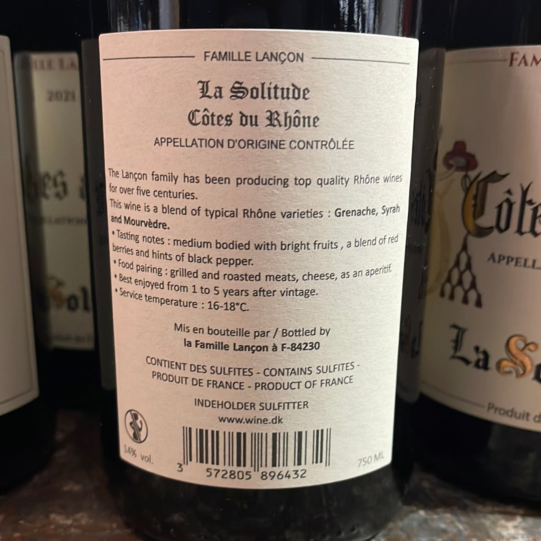La Solitude Cotes du Rhone 2021