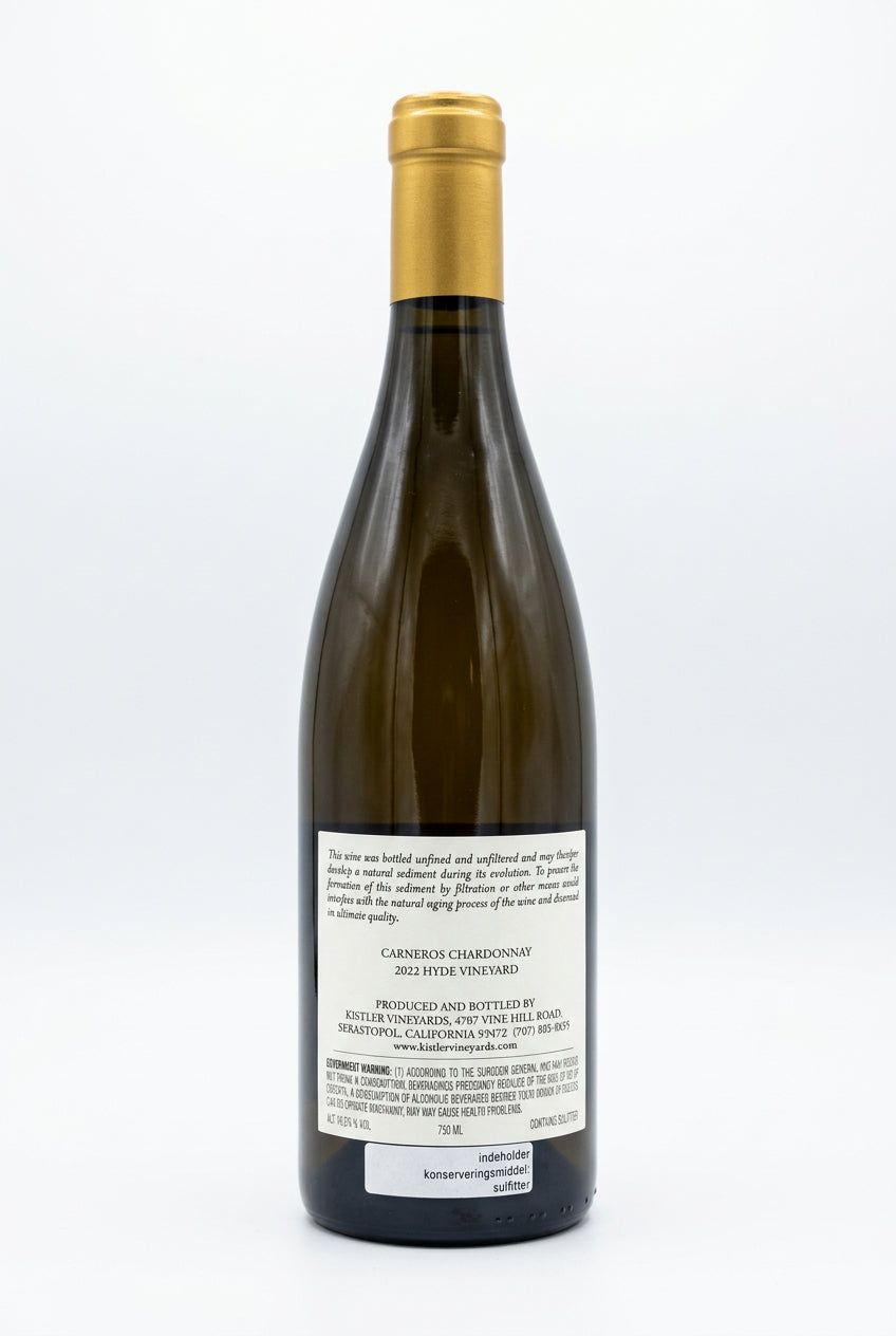 Kistler " Hyde Vineyard " Chardonnay