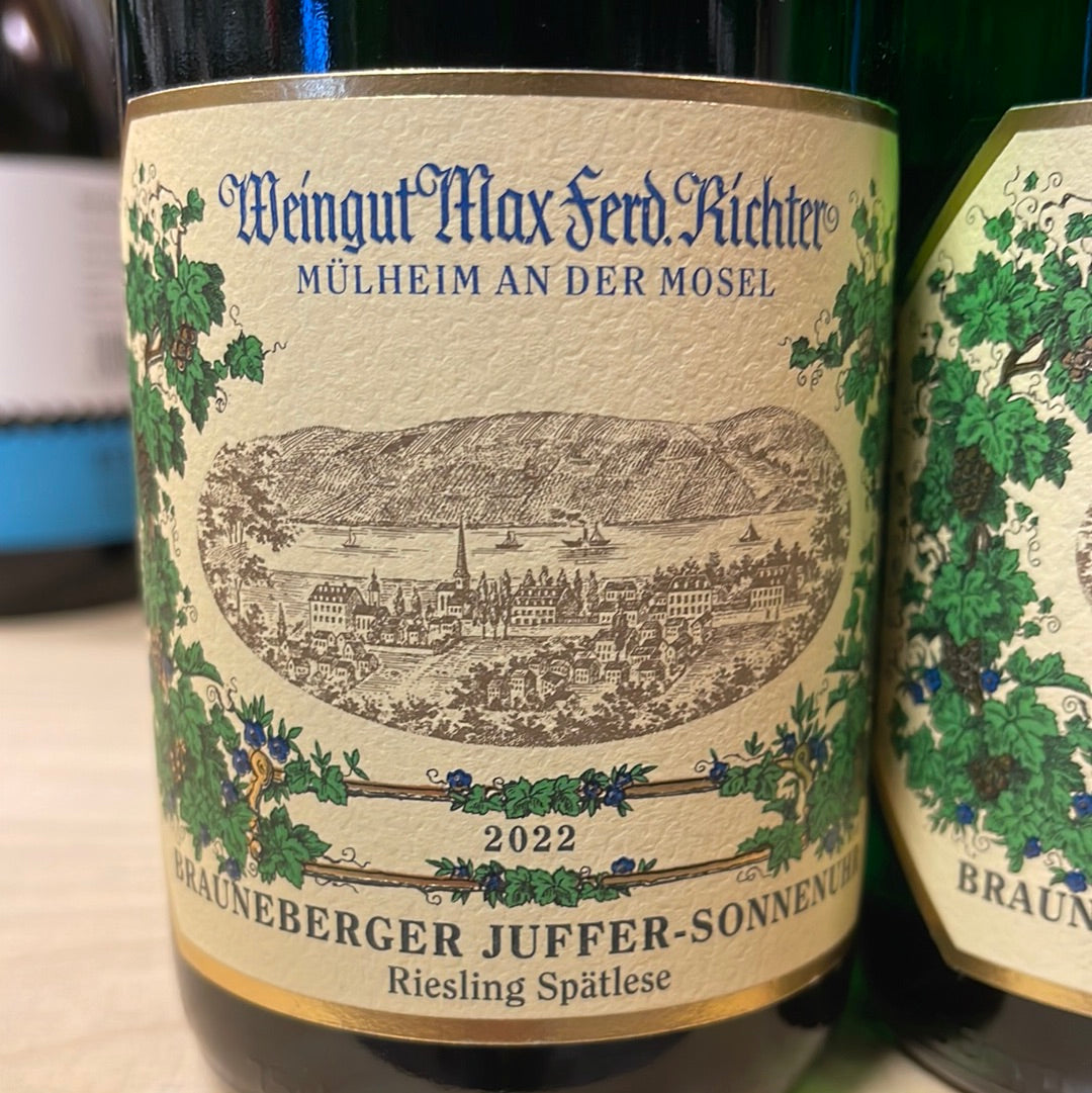 2022 Riesling, Spätlese, Brauneberger Juffer Sonnenuhr
Weingut Max Ferd. Richter