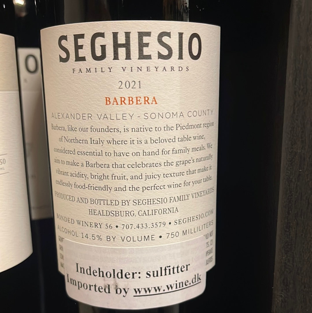 Seghesio Barbera