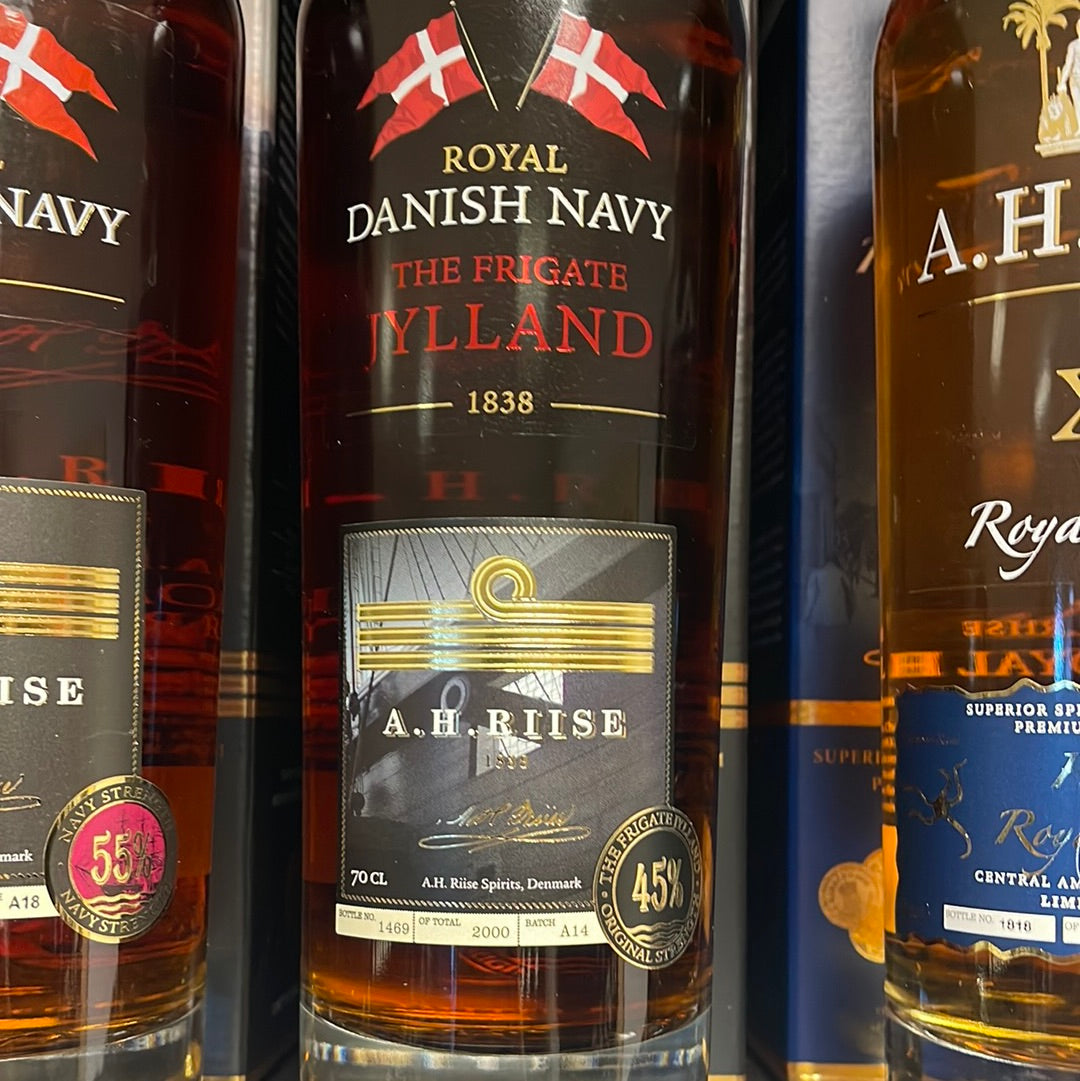 A H Riise The Frigate JYLLAND 45%