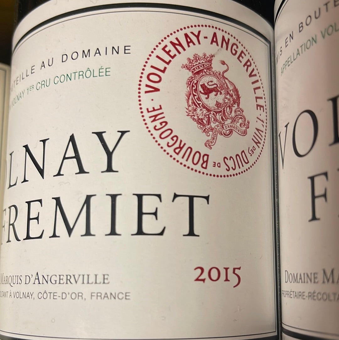 Angerville Volnay premiet 2015