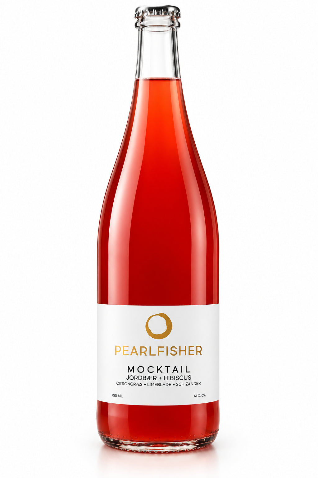 Pearlfisher Mocktail Jordbær / Hibiscus