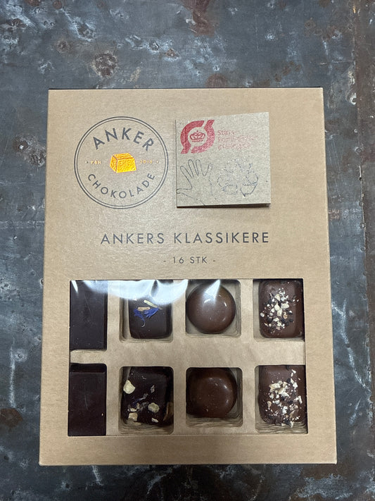 Ankers Chokolade Klassikere 16 Stk.