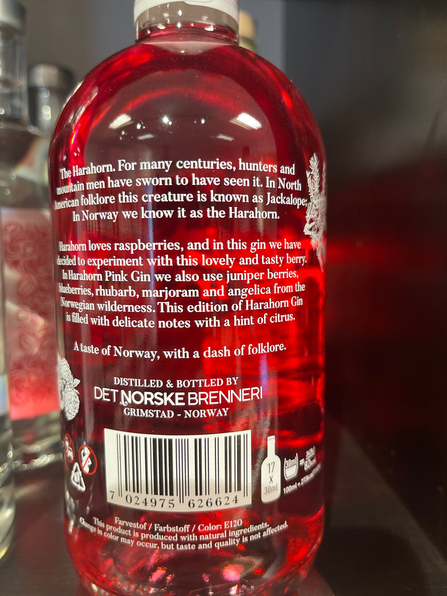 Harahorn Pink Gin