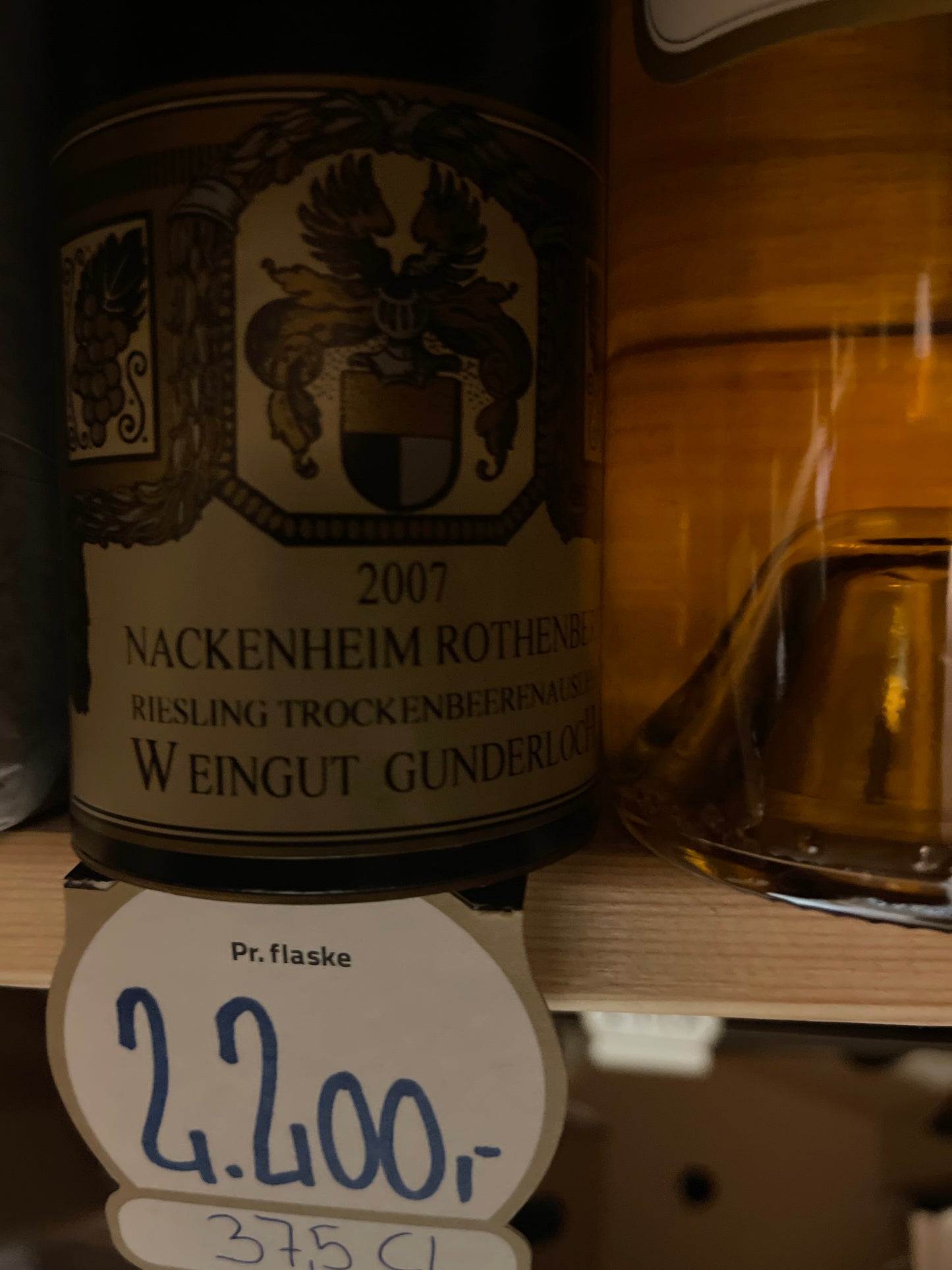 Weingut Gunderloch Nackenheim Rothenberg 2007 Riesling TBA 37,5 cl