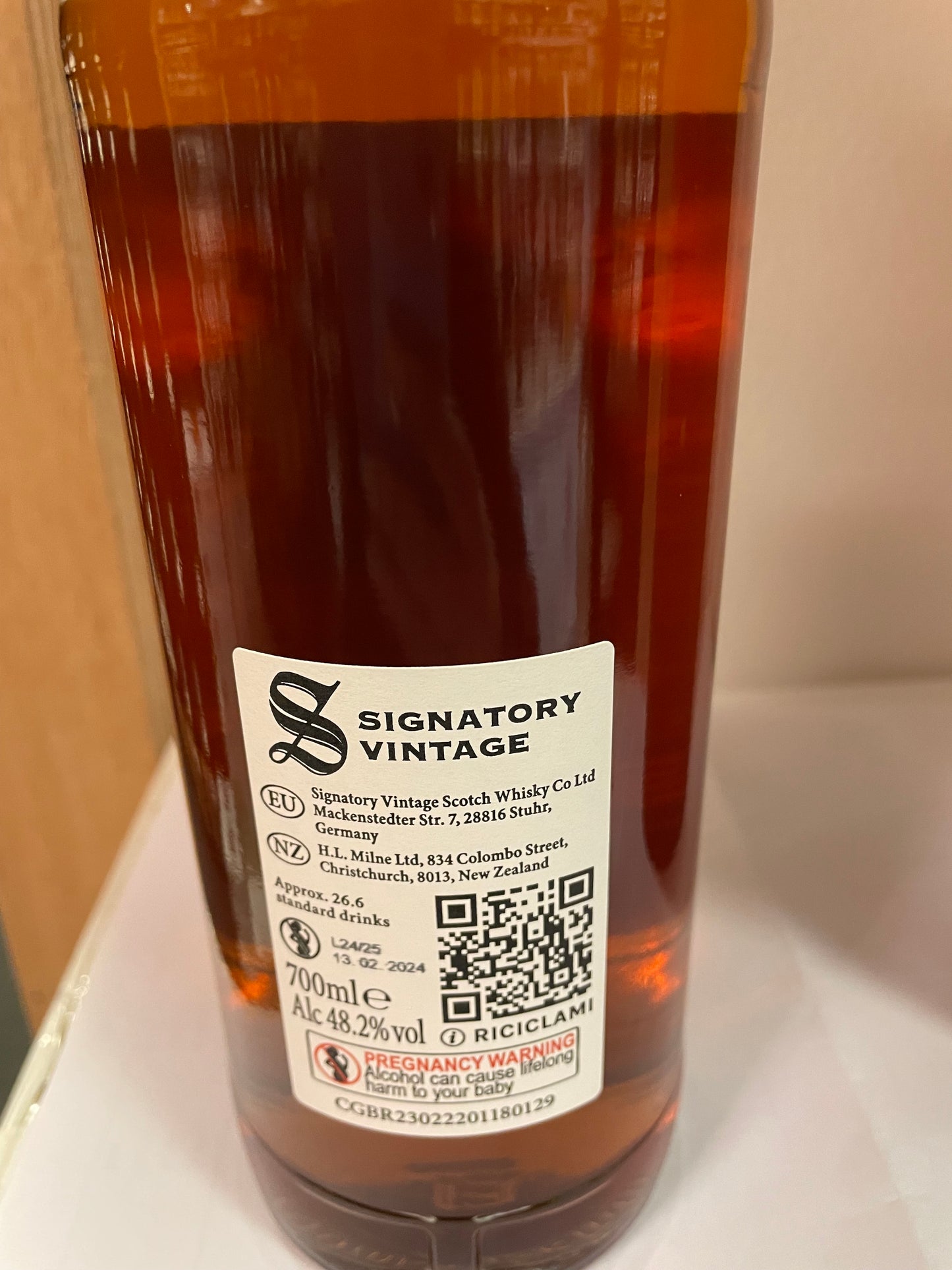Signatory Craigellachie 48.2% 2012 small batch