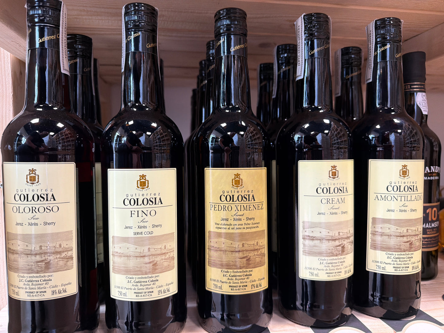 Gutierraz Colosia Amontillado Sherry
