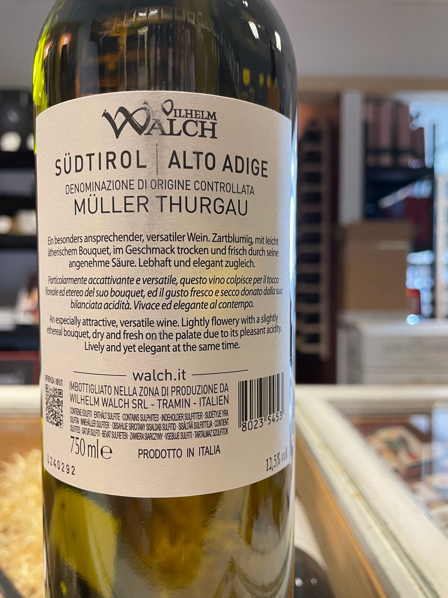 Walch Müller Thurgau