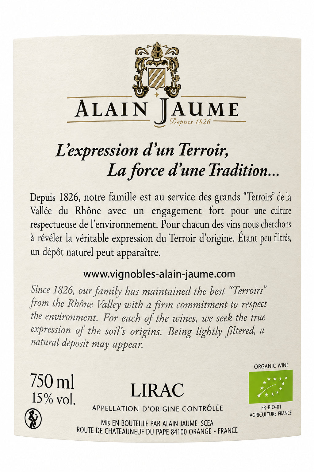 Domaine du Clos de Sixte Lirac 2020