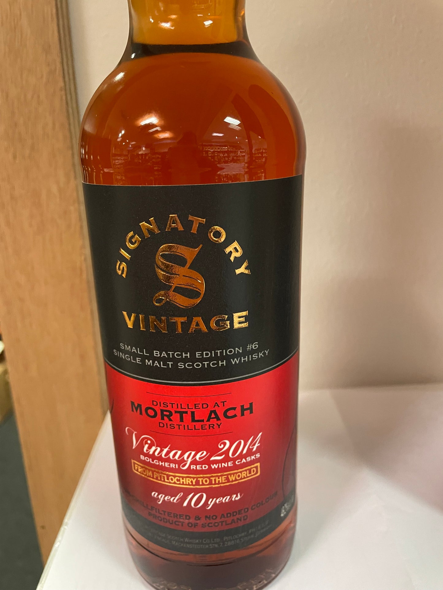 Signatory Mortlach 48.2% 2014 Bolgheri