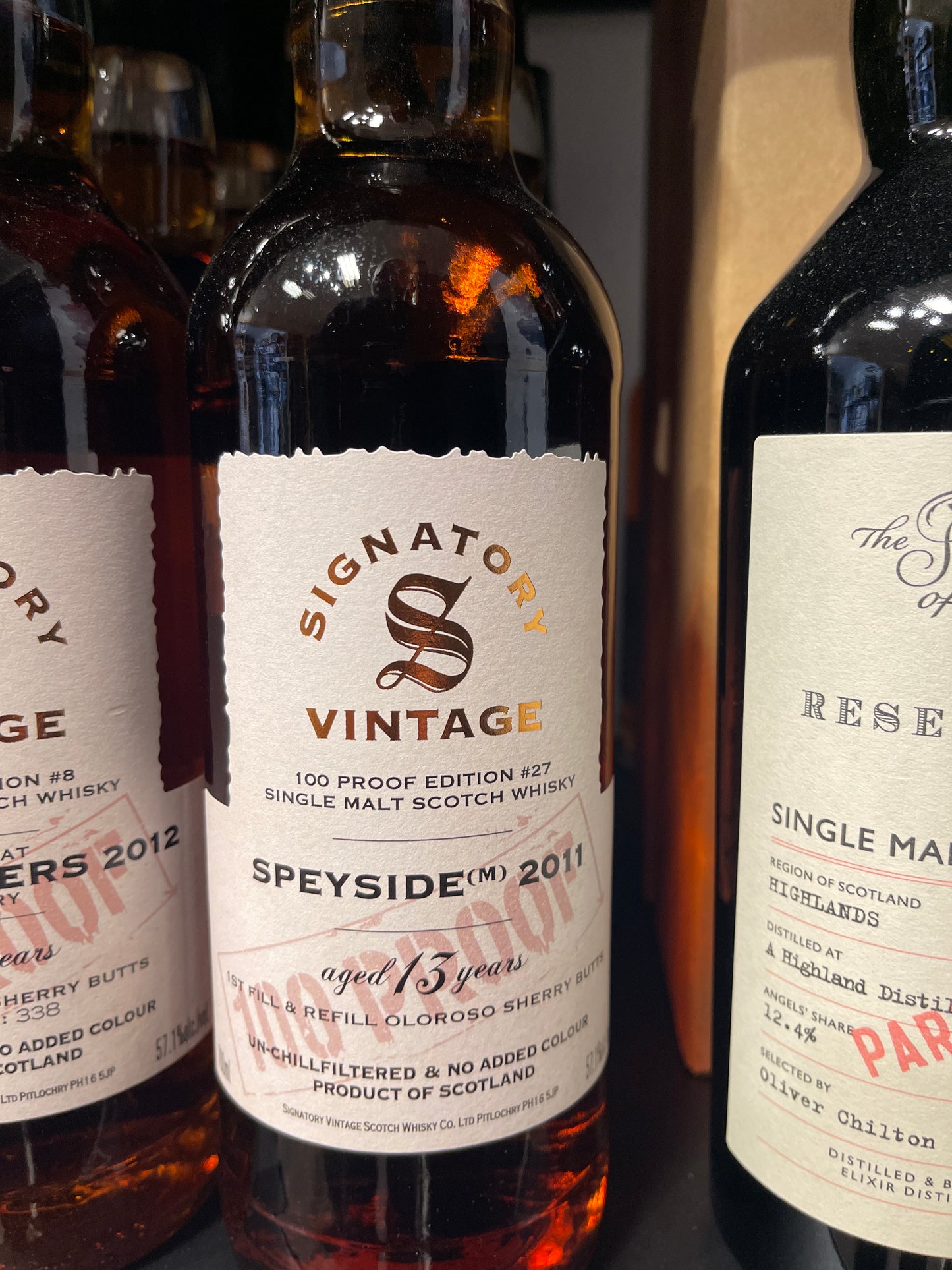 Signatory Speyside (Macallan) 13 års 57,1%