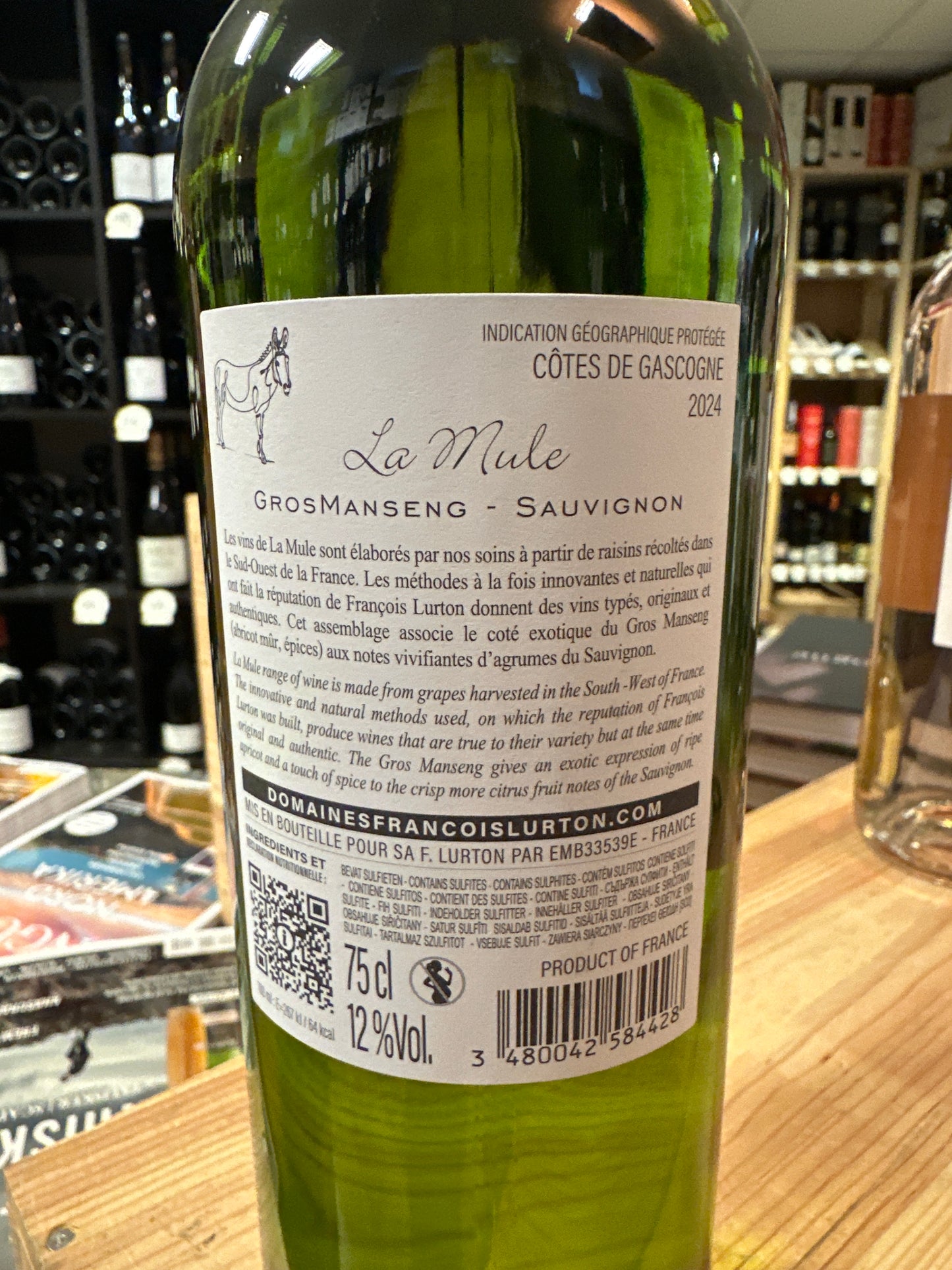 La Mule Gros Manseng, Sauvignon Blanc 2024