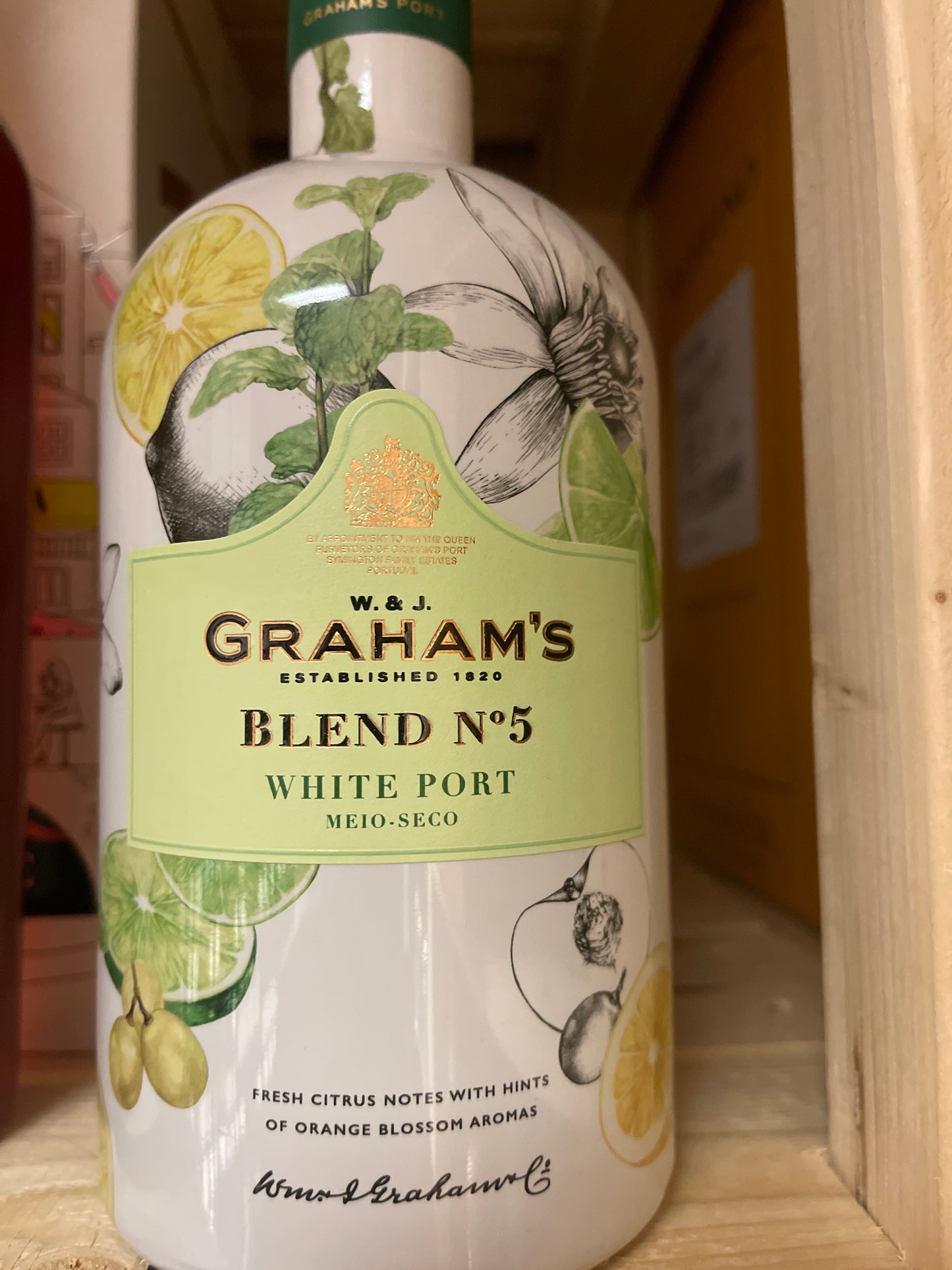 Grahams White port blend n5