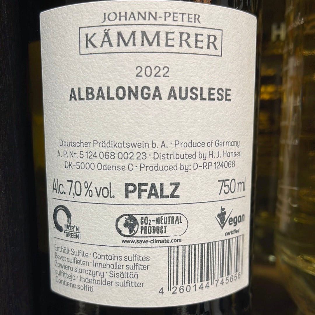 Albalonga Auslese Johann-Peter 2022