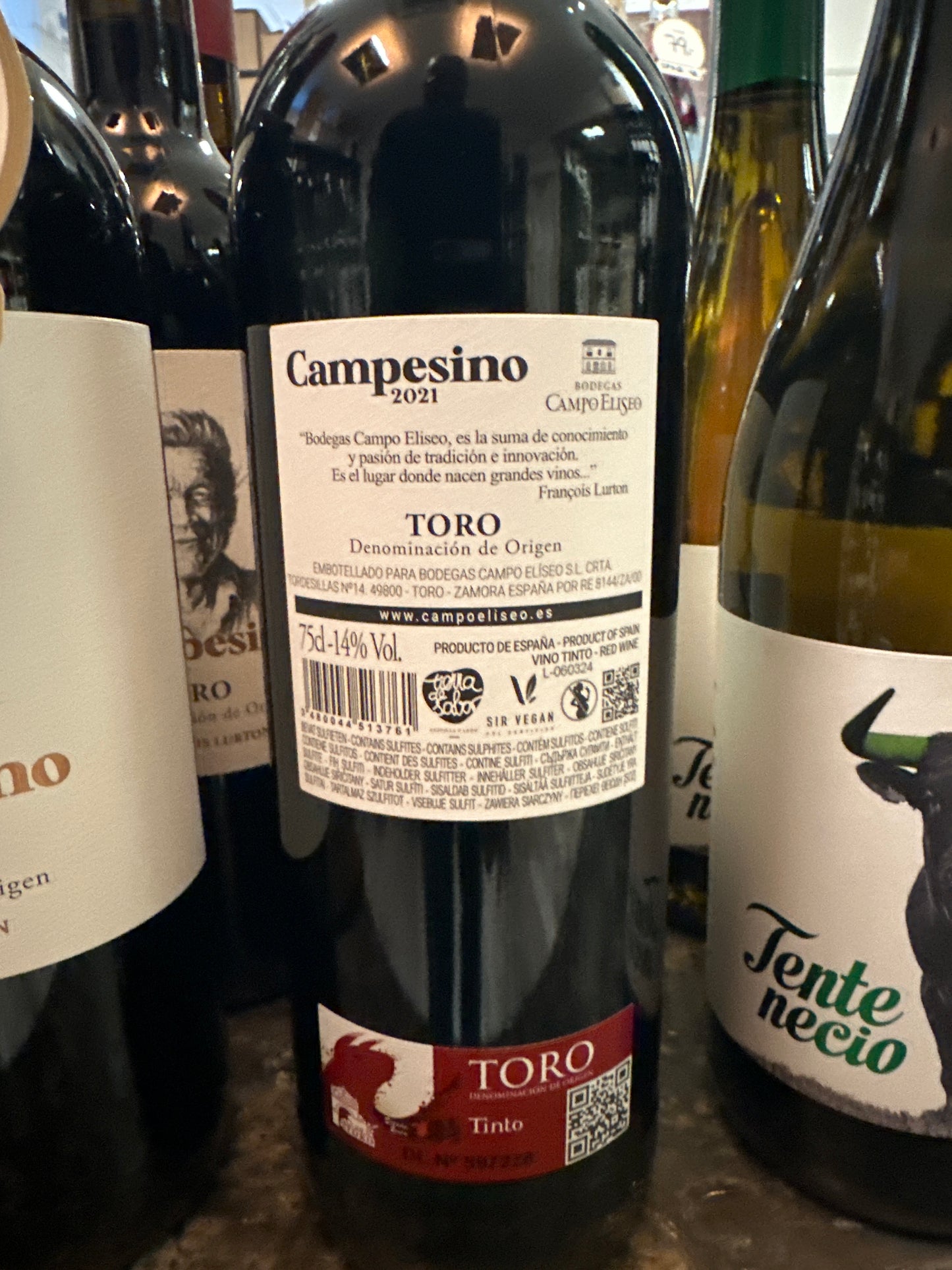 Bodegas Campo Eliseo Campesino 2021 / 2022