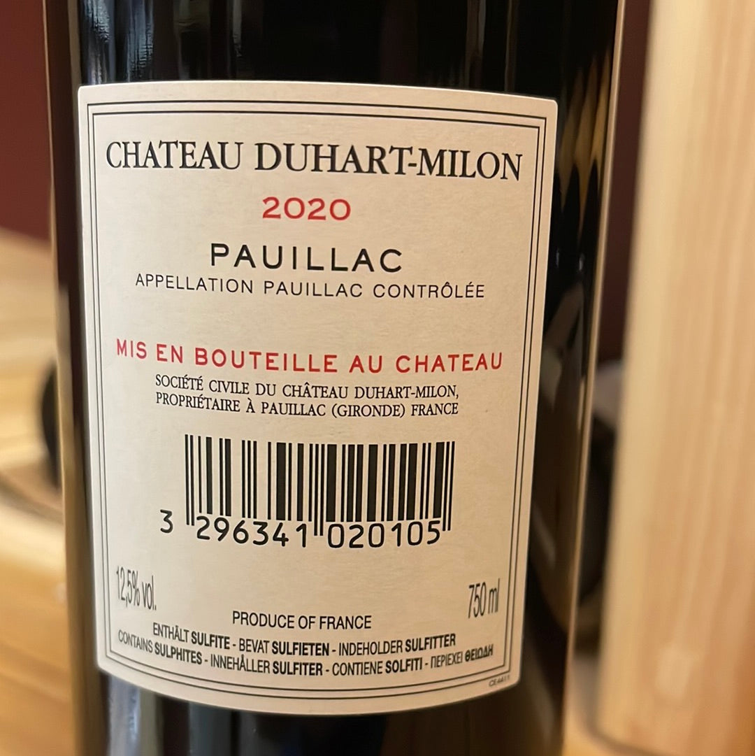 Chateau Duhart-Milon 2020