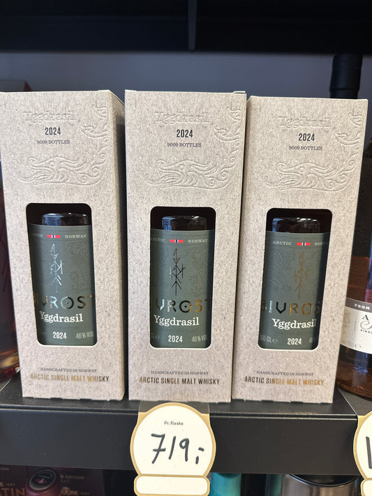 Bivfrost Yggdrasil 2024 Artic Single Malt 50CL