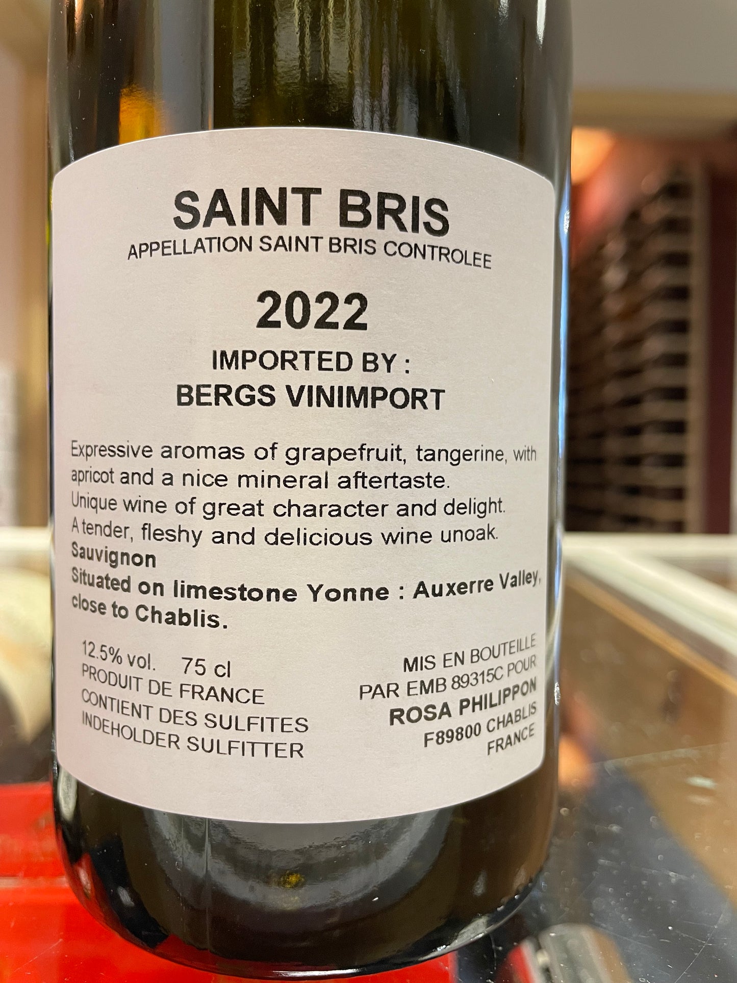 Rosa Philippon Saint Bris 2022