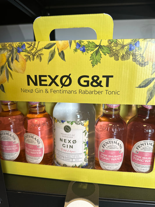Nexø G&T Pakke m. Fentimans Rabarber Tonic