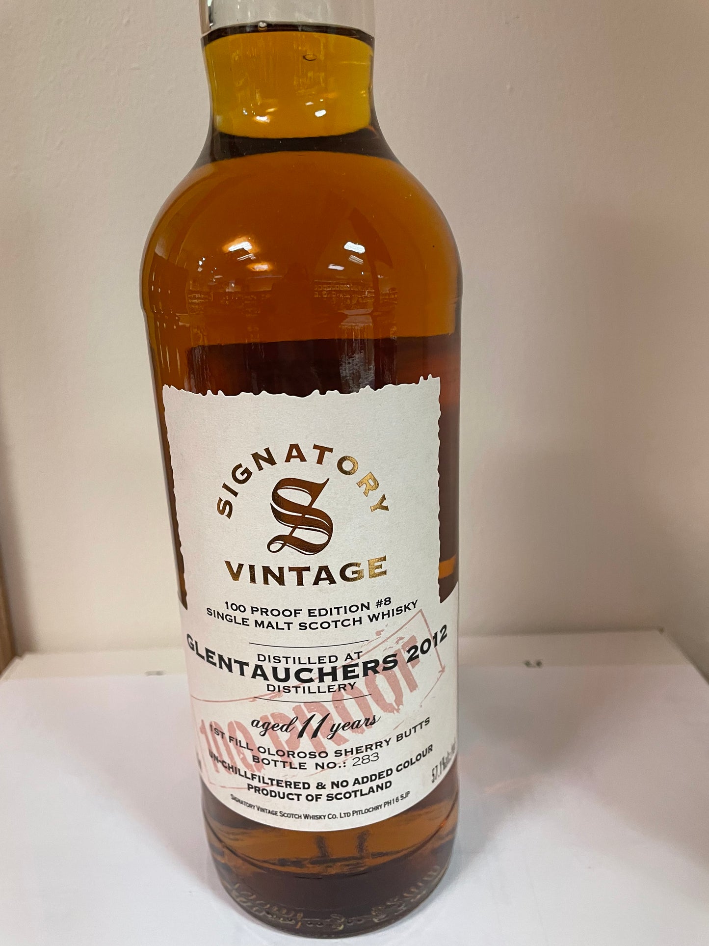 Signatory Glentauhers 2012 57.1%