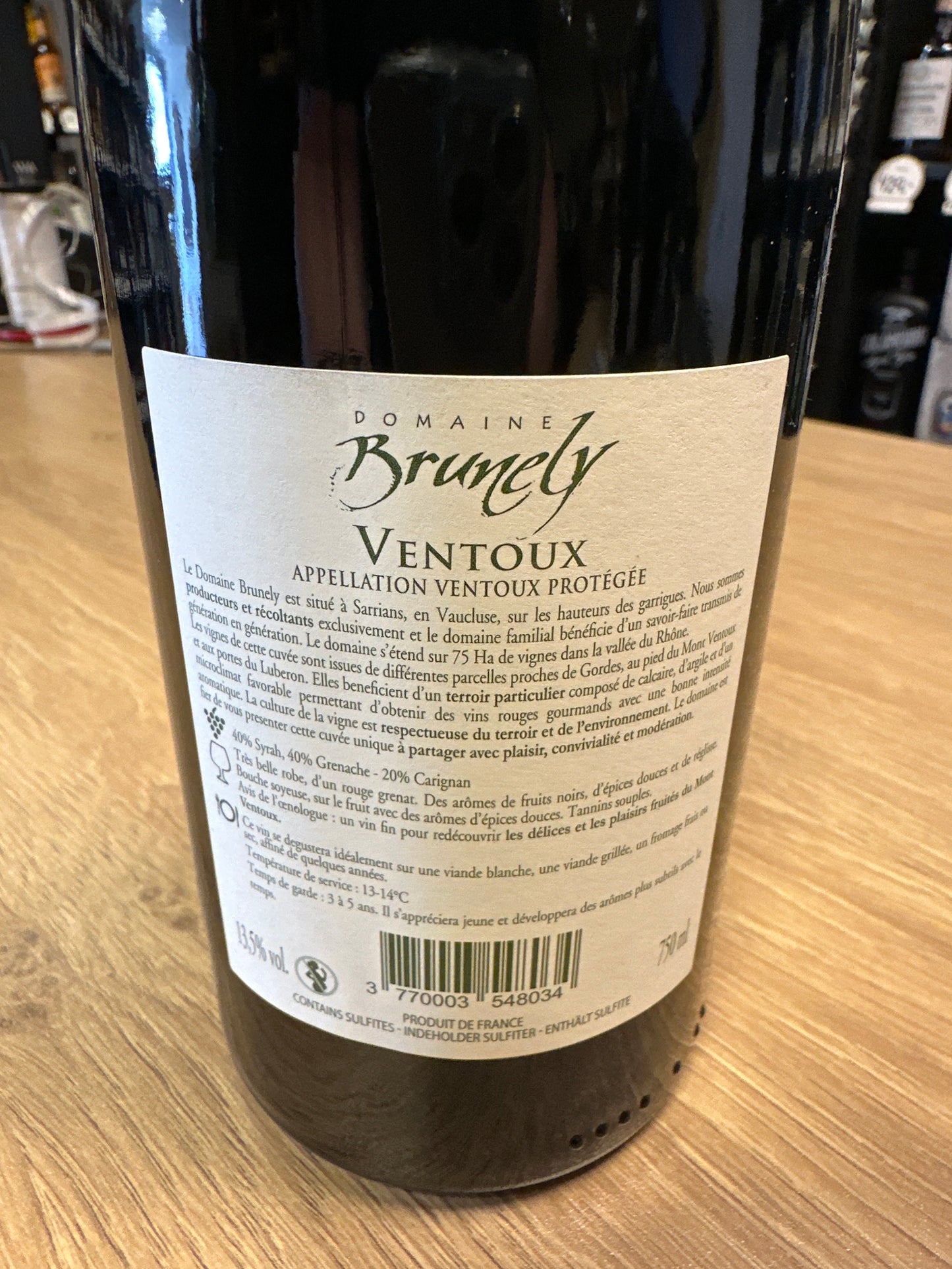 Domaine Brunely Ventoux 2023 Rhone