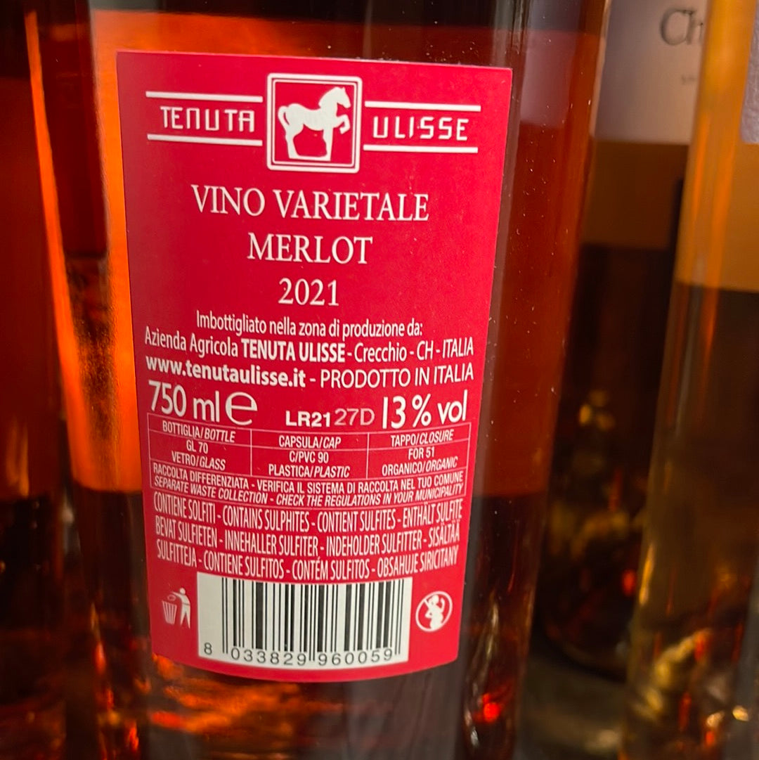 ULISSE Merlot Rosé
Tenuta Ulisse
Rosevin - Merlot - 75 cl - 13,00 %