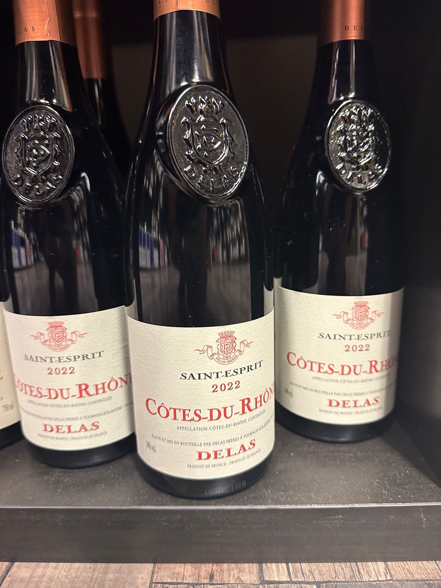 Delas " saint - esprit " cotes du rhone 2022