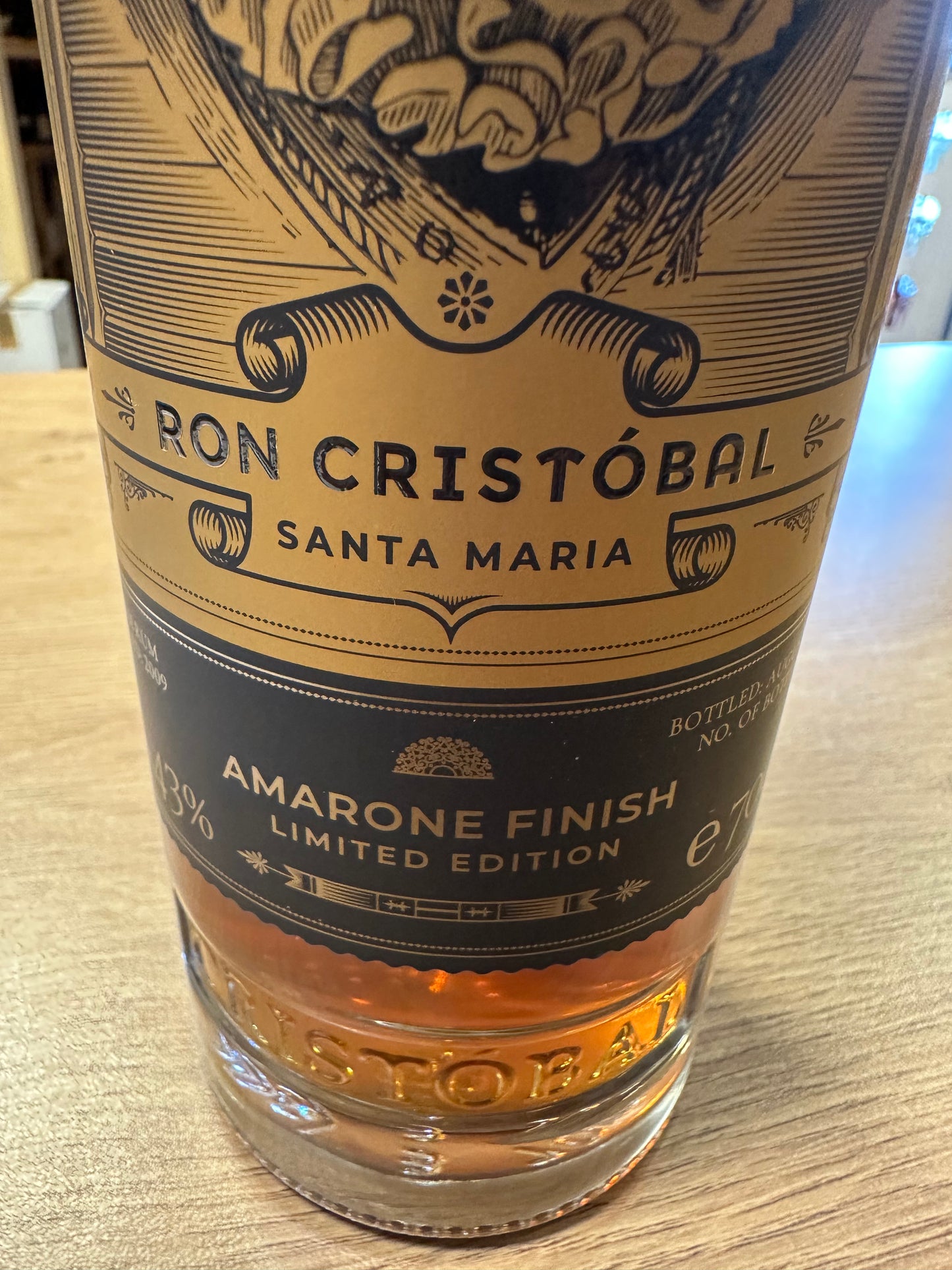 Ron Cristobal Amarone Finish