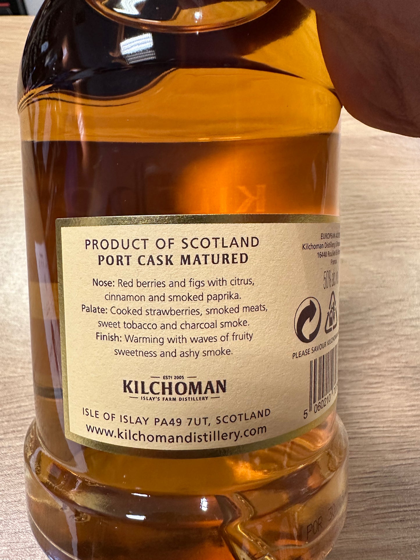 Kilchoman Port Cask 50%