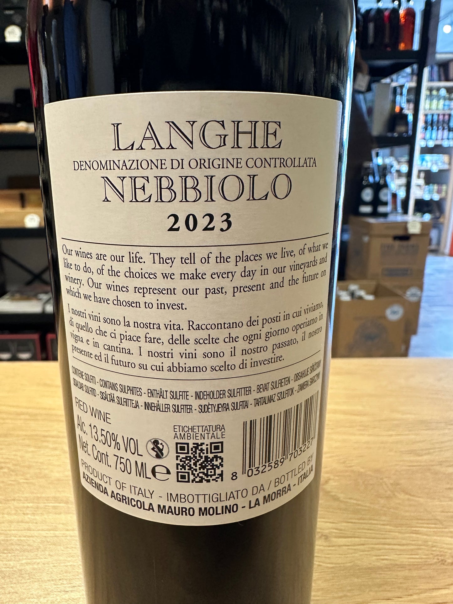 Mauro Molino Langhe Nibbiolo 2023