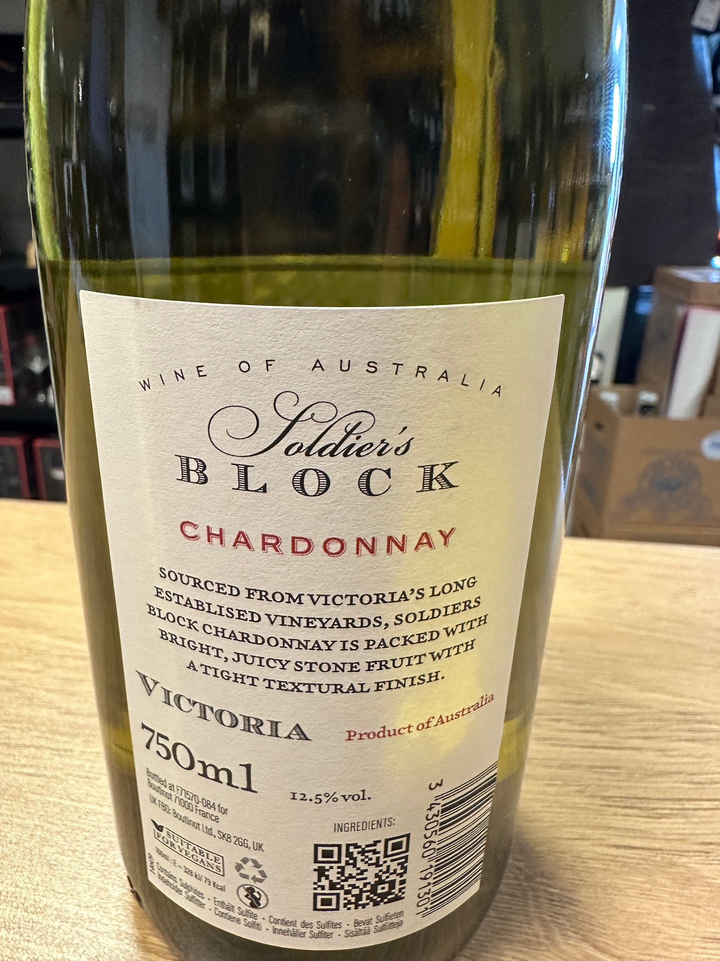 Soldiers Block Chardonnay 2024
