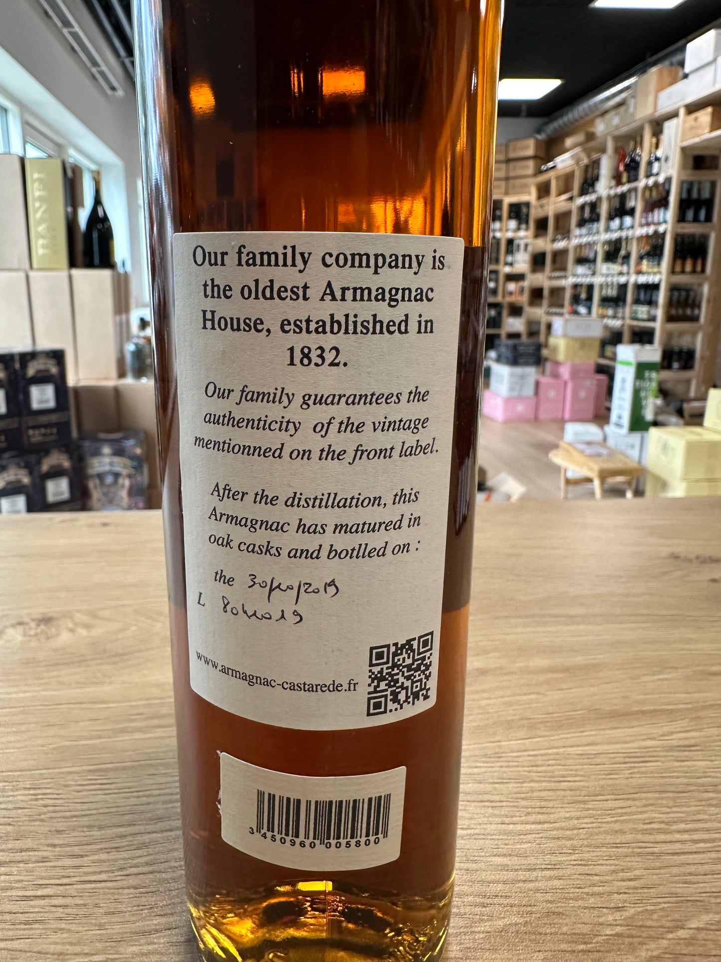 Castarede bas armagnac 1980 50 cl