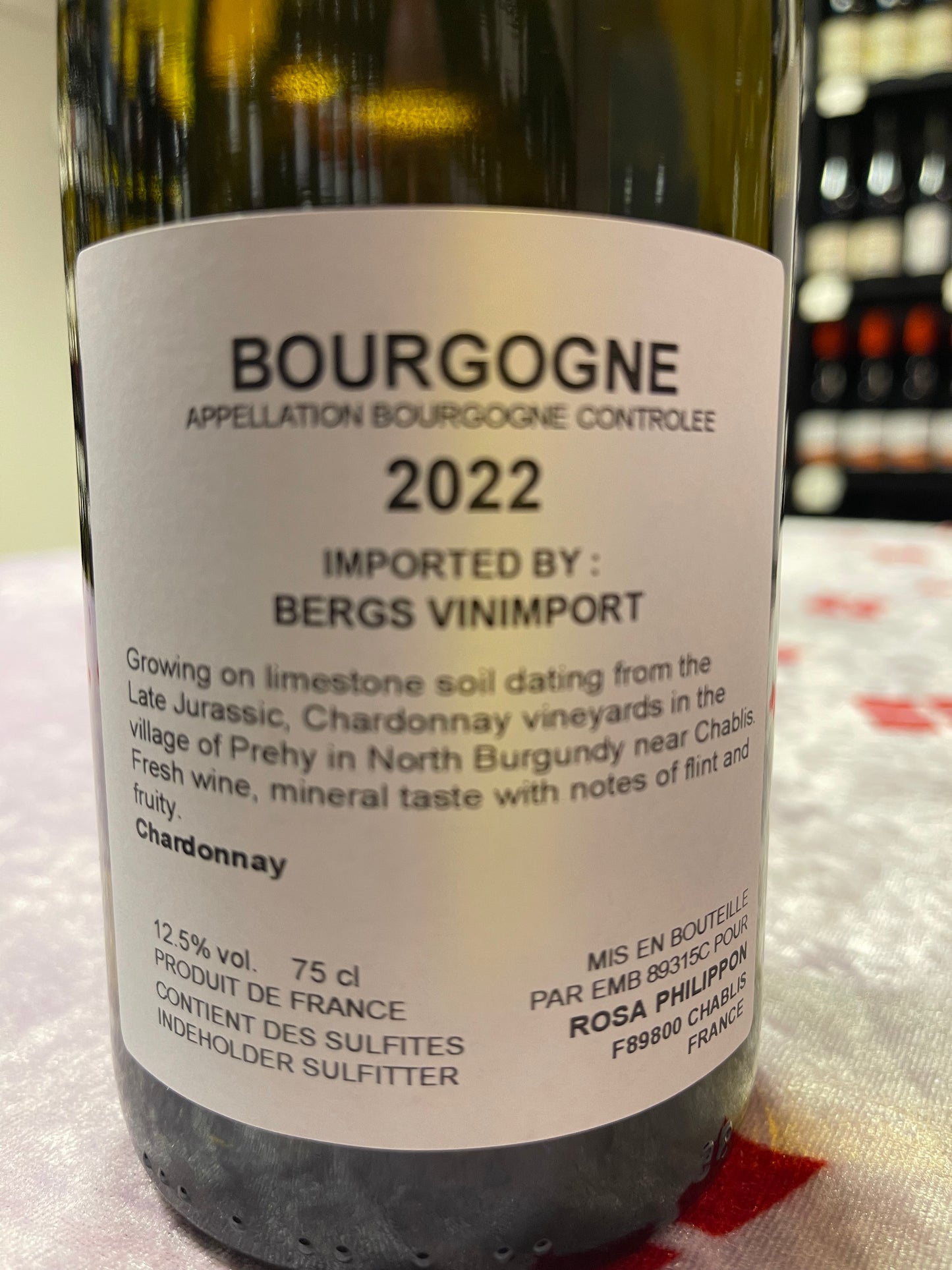 Rosa Philippon Bourgogne Chardonnay 2023