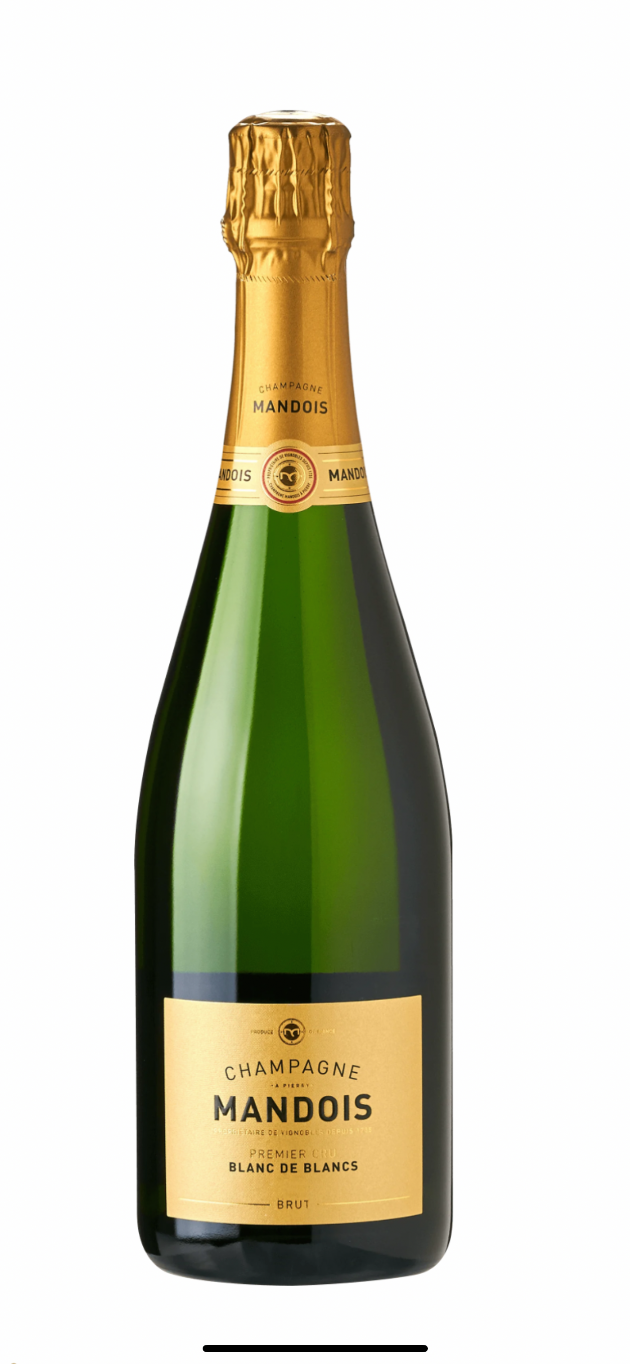 Mandois Champagne 2018 1. Cru - Blanc de Blancs