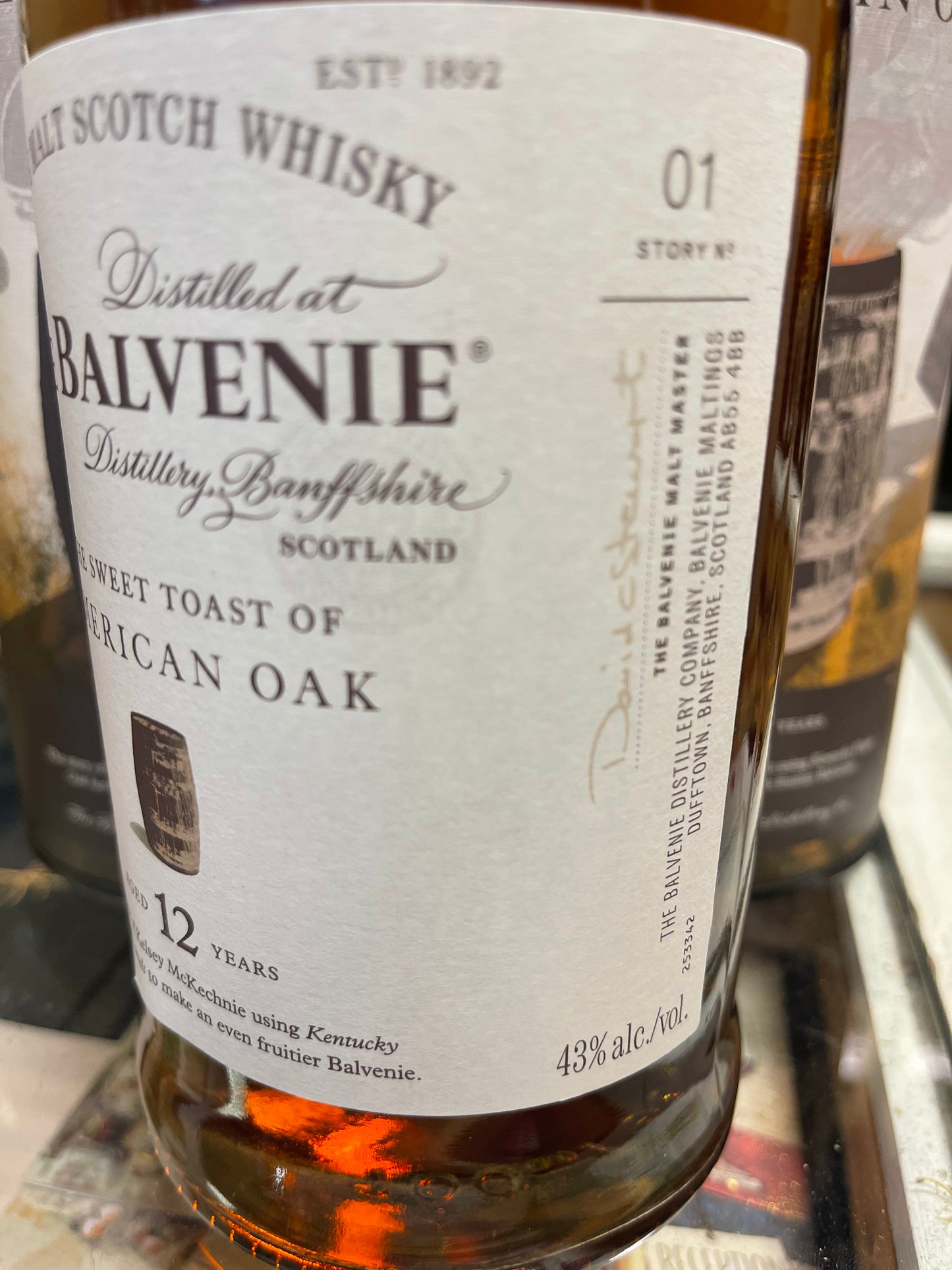 The Balvenie 12 Års American Oak 43%