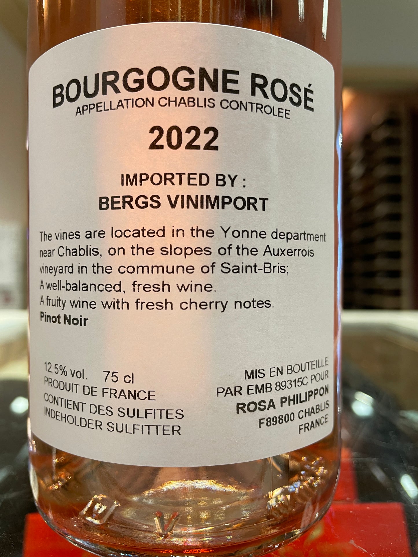 Rosa Philippon Rosé Bourgogne