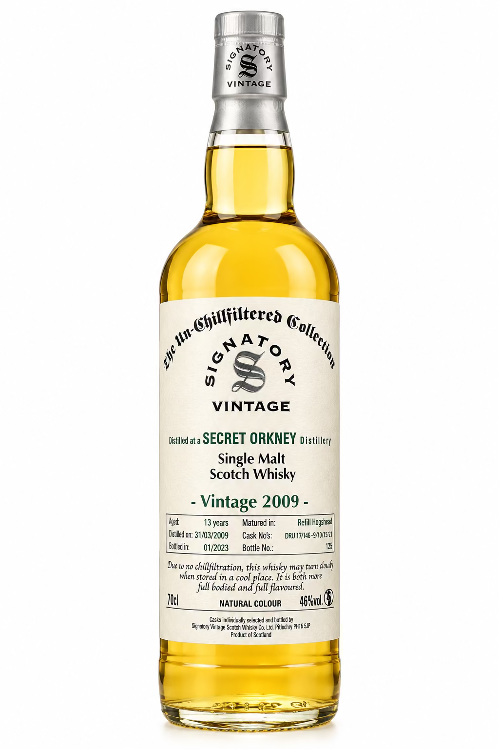 Signatory secret Orkney 2009, 46%