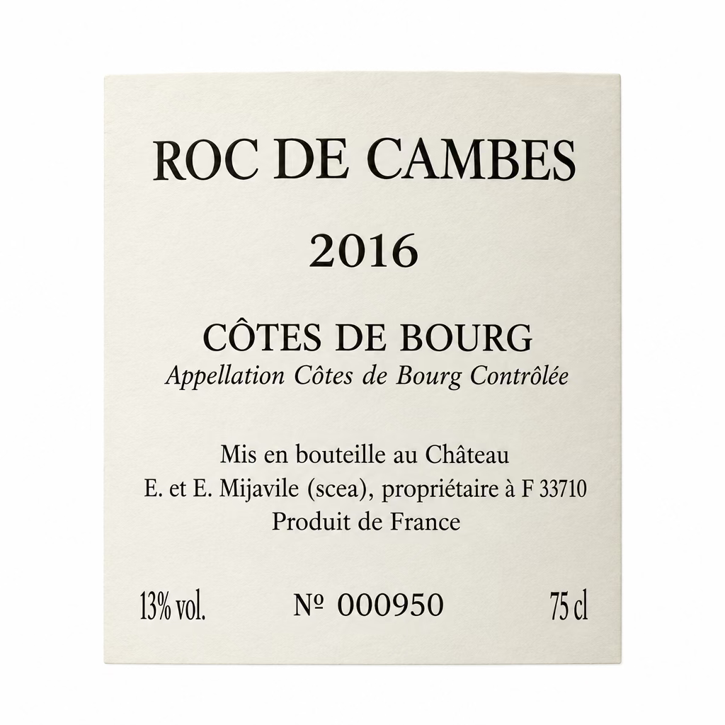 Roc de Cambes 2016