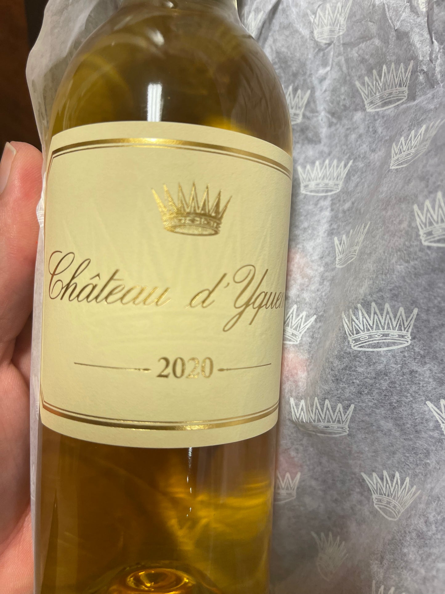 Chateau d’yquem 2020 BEMÆRK 37,5 cl
